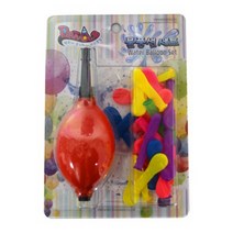 f20 80013 파티클럽 미니 물풍선세트 미니펌프+물풍선30입 1세트, 상세페이지 참조