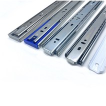 국산 가구레일 서랍장 서랍 철 2단 3단 푸쉬 댐핑 댐퍼 언더 선진 sunjin 볼 레일, 5. 국산 3단레일광폭(45mm), 700mm(2개1세트)