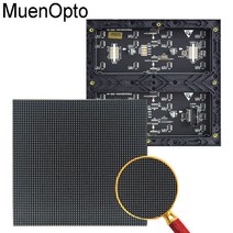 led전광판 P3 실내 LED 디스플레이 모듈 풀 컬러 SMD RGB 64x64 픽셀 192x192mm 1/32 스캐닝 1 개-4 개, [01] 1 PCS, 4개