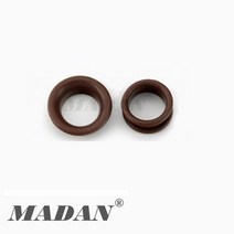 마단 가위 고무링 MTR-R Medium 요술고무링, 1개, 초콜랫