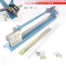 작두 가이드레일 절단기 알루미늄 찬넬 커팅기 엠바, 1개