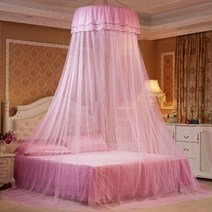 이지웜 소프트 레이스 모기장, 핑크