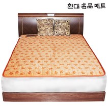 현대메디칼 현대명품매트 황토 극세사매트 전기매트 전기요 전기장판 더블 2인용, 2인용(147cm*200cm)