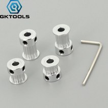 타이밍 풀리 호환 GKTOOLS 3D 프린터 부품 GT2 2GT 16 치아 보어 3/3.17/4/5/6/6.35mm 동기 휠 너비 6/9/10/15mm 벨트, 3.17mm, 6mm