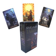 tarrot cards 파티 게임 for family table game tarot deck fate 가이드 버전 oraculos wiccan Supplies trading boa, c108
