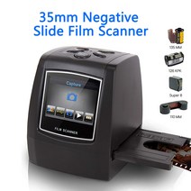 필름 스캐너 인화 변환기 아날로그 슬라이드 스캔 미니 5MP 35mm 네거티브 사진 변환 USB 케이블 LCD 24 quotTFT 그림