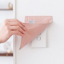[천삼백케이] [데이리브] 데이리브 패브릭 콘센트커버 스위치가리개 싱글 덮개 커버 광목 면 소품 인테리어, 베이지
