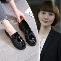 여성 더비슈즈 옥스포드화 단화여 봄가을 인텐시브 워커힐 여성화 로퍼
