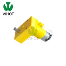 하이보1마력TT 모터 DC 3V-6V L 형 감속기 전기 마이크로 미니 금속 샤프트 기어 DIY 키트 스마트 자동차/, 한개옵션0