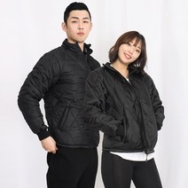 발열 기모 깔깔이 차이나넥 검정 방한 겨울 군인 군대 점퍼 방상내피