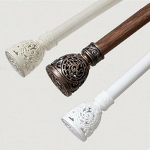소이지 윈스톤 커튼봉 35파이 6종 모음, 125~240cm:황동