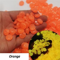 아크릴 어항 수조 50/100Pcs 광선 어두운 자갈 보도 정원 테라스 잔디 수족관 장식, [02] 100Pcs, 10 Orange_02 100Pcs
