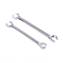 2pcs 10x12mm 12x14mm 플레어 너트 렌치 브레이크 파이프 스패너 세트 차량 수리를위한 6 포인트 소켓 도구, 한개옵션0