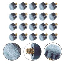 당구용품 당구 스틱 나사 큐 팁 20 개 교체, [02]