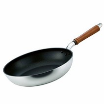 호쿠리쿠 알루미늄 프라이팬 30cm [가스 불 전용] 경량 센렌 캐스트 테플론 가공 일본제, 1개, 상품명참조