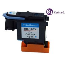 Hp Designjet HP11 C4810A C4811A C4812A C4813A 프린트 헤드, 1PCS Cyan