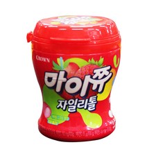 크라운 마이쮸 자일리톨 딸기, 110g, 1통