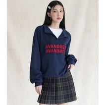 AVANDRESS Wool Check Pleated Skirt GREEN PINK