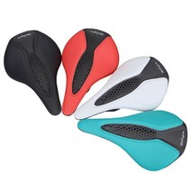 자전거안장 경량안장 EVA SOFT 픽시 로드자전거 MTB, 레드