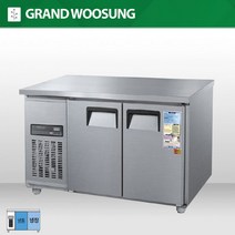 그랜드우성 CWSM-120RFT 카페냉장고 테이블냉장냉동고1200 (냉동1 냉장1), 올스텐/디지털