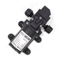 다이어프램펌프 전동 가압 모터 DC 12V 130PSI 6L/Min 물 고압 다이어프램 자체 프라이밍 펌프 72W 세차 워터 자동 스위치 가정용, 스레드