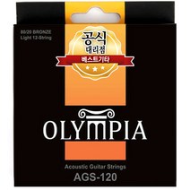 12현 통기타줄 12줄 통기타줄 올림피아AGS120 12현기타줄