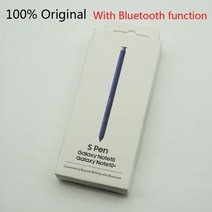 원래 새로운 터치 펜 스타일러스 S 펜 삼성 갤럭시 노트 10 N970 노트 10 + 플러스 N975 블루투스 기능 Samsung Galaxy Note 10, 한개옵션1, Original White