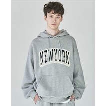 체인 뉴욕 후디-멜란지