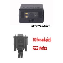 EVAWGIB미니 사이즈 TTL RS232 직렬 USB 바코드 스캐너 모듈 QR 셀프 인덕션 리더 미니 자동 스캔 모바일 지불, EVX821TMRS232