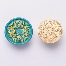 캣폴 베란다펫도어 원목캣타워 캣타워DIY 레트로 왁스 인감 스탬프 머리 별이 빛나는 하늘 나비 고양이 장미 나무 잎 패턴 DIY 봉투 초대 카드 장식 선물, [16] No.16