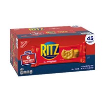 리츠 크래커 19.2g x 45개입 RITZ Crackers Original 0.68 oz 45 ct, 1개