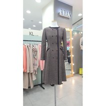 이랜드 [리안뉴욕]리안뉴욕 라운드띠배색트위드원피스ROAWOP020_송파점