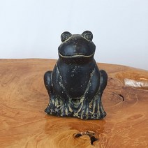 [H]개구리 돌조각상 15cm/조형물/인테리어소품/장식품 #14388EA, 해피아울 본상품선택