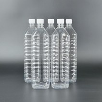 대원 물병 페트병 1.5리터 공병 사각 식혜 생수 고로쇠 소분 플라스틱 병 통 용기, 1개, 1.5L