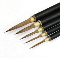 [생활/소품/최저] 캘리그라피용 세필 칠성 면상필 5호 미술용품 수집 313668EA, 본상품선택, 본상품선택