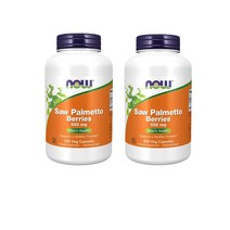 나우푸드 소팔메토 베리 550mg 베지 캡슐 250정 X2병, 기본, 1개
