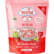 [프루트바] FruchtBar Kindermüsli Bio-Frühstücks-Herzen ab dem 12. Monat 125g