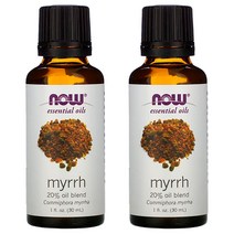 NOW 순수 천연 프리미엄 미르 몰약 에션셜오일 30ml 2팩, 2개