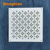 가죽공예 도안 클래식 일본식 사시코 템플릿 스텐실 소프트, 02 Cross flower