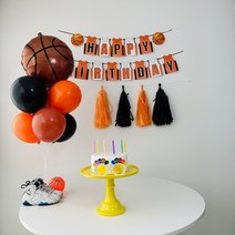 농구생일풍선 파티 유니폼가랜드 세트, 유니폼가랜드세트