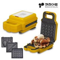 키친아트 KW-400AK 가정용 휴대용 와플메이커 붕어빵팬 샌드위치메이커, 단품없음