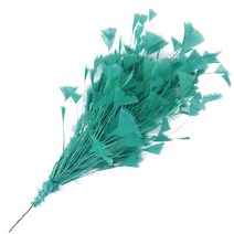 공예용깃털 펜 먼지털이 25-30 CM 길이 터키 깃털 꽃 트림 공예 Diy 홈 파티 머리 장식 웨딩 염색 여러 가, 16 Peacock Green