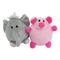 (주)퍼스트무버 펫메이트 주빌리 미니플러시 엘레펀트+피크 코끼리+돼지 32023, 1개