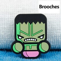 머플러 스카프 옷핀 뱃찌 혼주 브로치 broach 뉴 어벤져스 스파이더맨 헐크 아이언맨 카와이 커플 귀여운 배지 개성 트렌드 액세서리 에나멜 핀 학생 선물