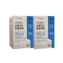 올따옴) 한국야쿠르트 브이푸드 오메가3 듀얼케어(60캡슐)x2개, 1개, 2개