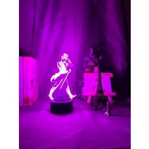 3D 조니 워커 바 룸 장식 조명에 대 한 밤 빛을 걷고 계속 Usb 배터리 구동 Nightlight 다채로운 테이블 조, QT08_16 color with remote