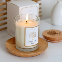 베르도 천연 소이캔들 아로마향초 블랙체리 오브제 인테리어캔들, 로즈스펠, 1개