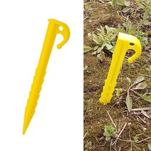 캠핑 차박 텐트 천막 플라스틱 고정 못 1P