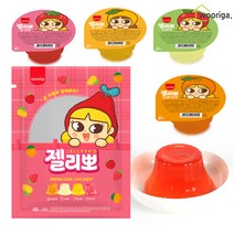 4가지맛 젤리뽀 40입(딸기 오렌지 사과 망고), 단일옵션
