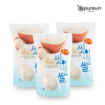 [이쌀이다] 경기미 씻어나온쌀 1kg x 3봉, 3개